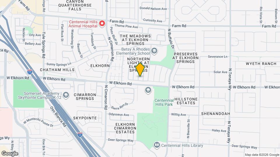 7204 Buglehorn St Map and Location Details