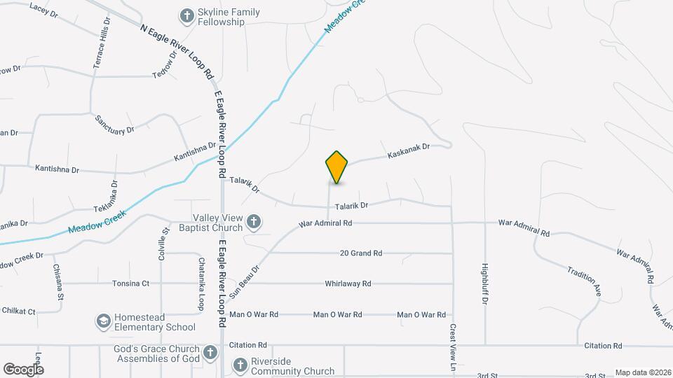 10921 Kaskanak Dr Map and Location Details