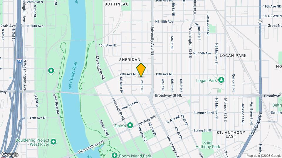 1214 3rd St NE Map and Location Details
