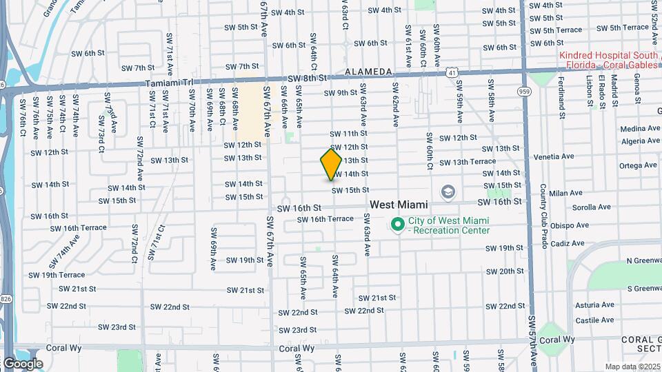 1456 SW 64th Ave-Unit -0 Map and Location Details