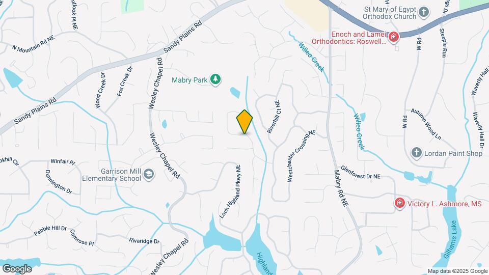 4614 Blakedale Cir Map and Location Details