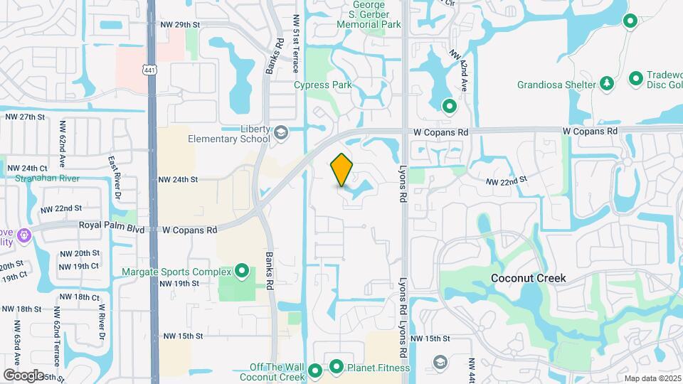 4718 NW 22nd St, Unit 4718 Map and Location Details