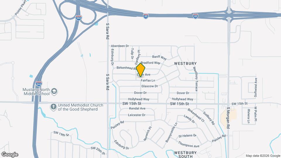 10333 Fairfax Ln Map and Location Details