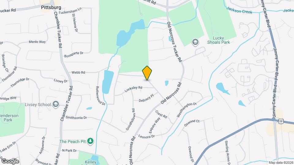 4475 Lake Ivanhoe Dr Map and Location Details