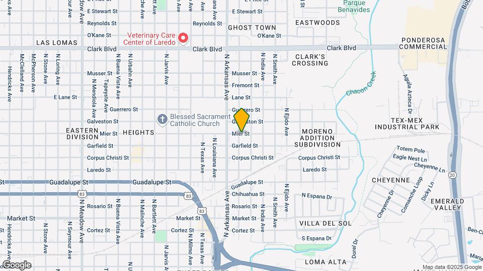 2901 Mier St Mapa y Detalles de la Ubicación