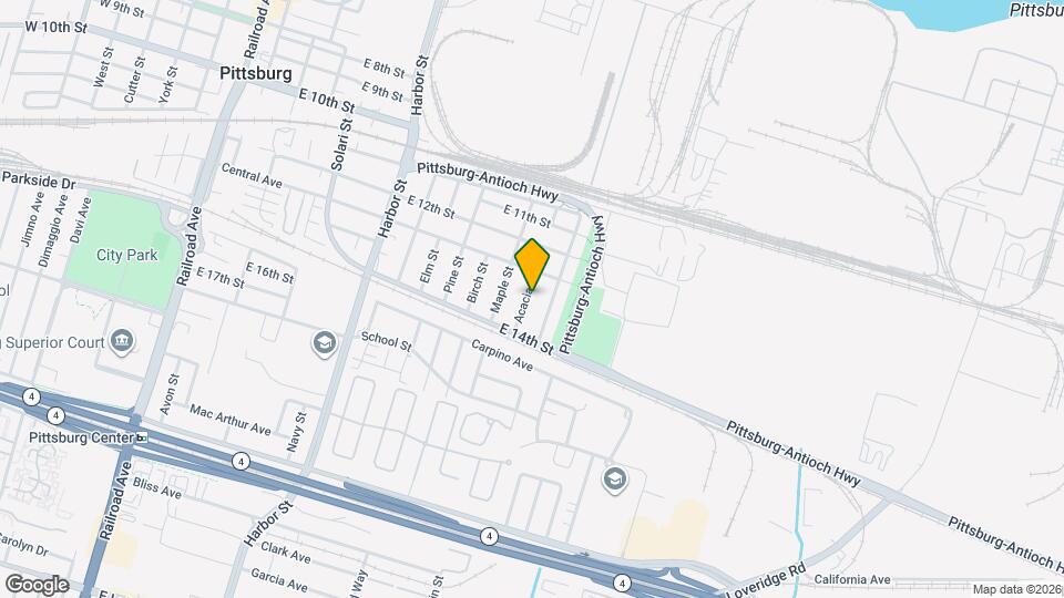 1337 Acacia St Map and Location Details