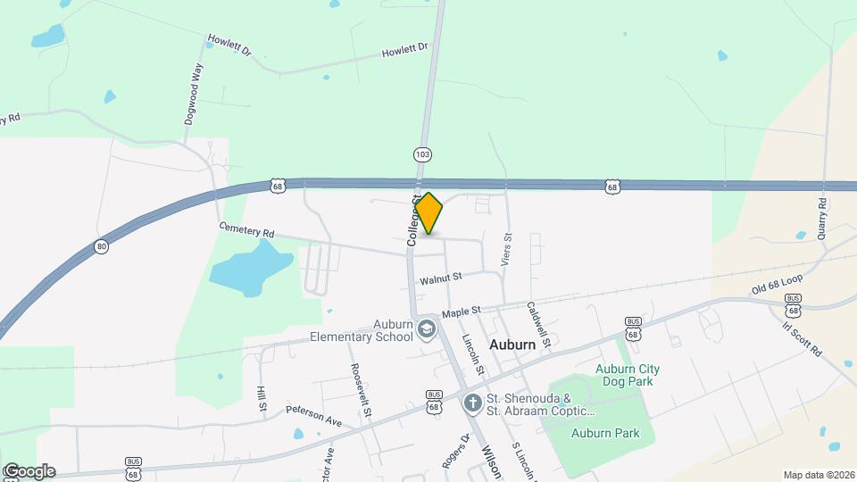 215 McCormick St Map and Location Details