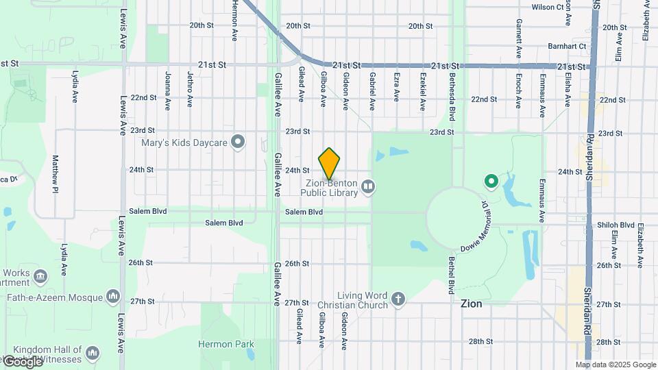 2409 Gilboa Ave Map and Location Details