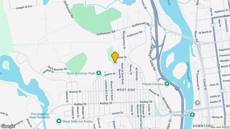 345 Youville St Map and Location Details