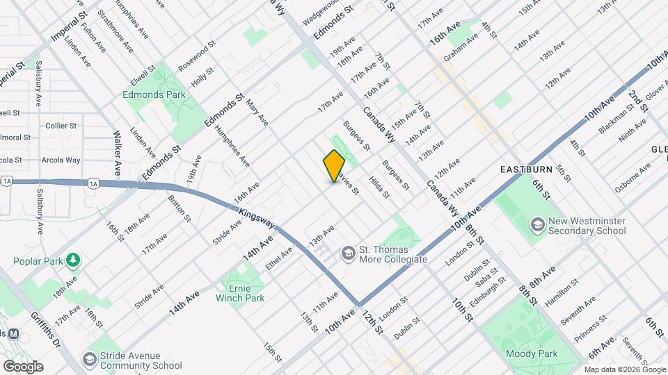 7519 14th Ave Map and Location Details