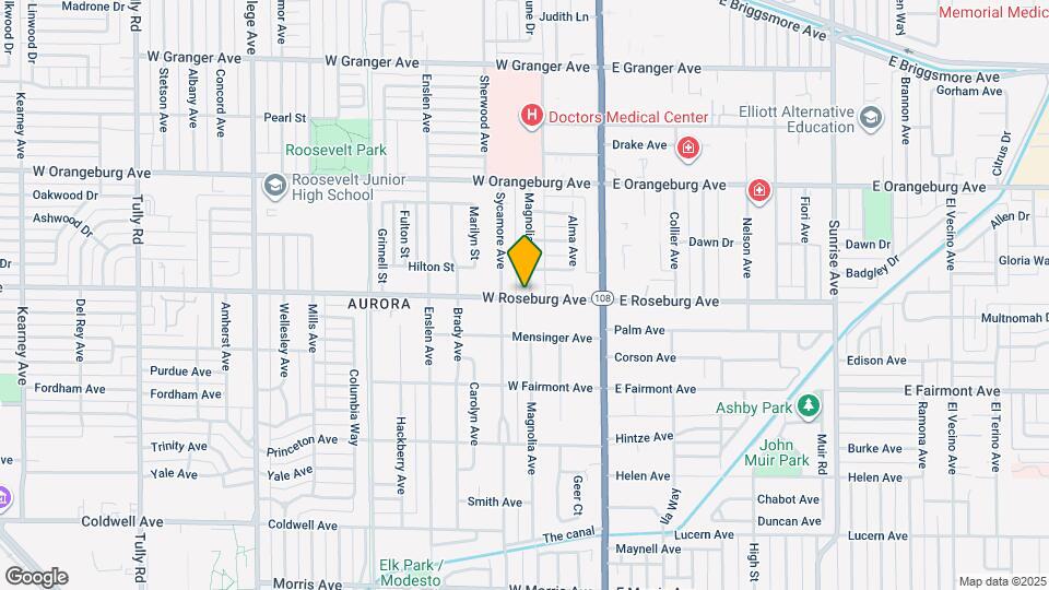 309 W Roseburg Ave Map and Location Details