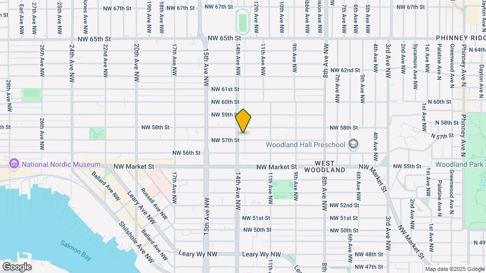 5700 14th Ave NW Map and Location Details