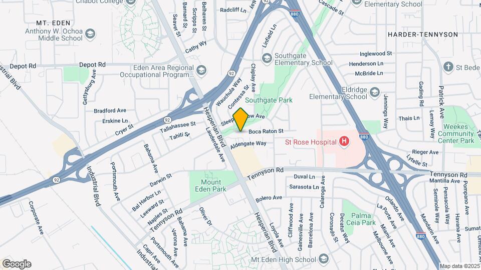 2140 Boca Raton St Mapa y Detalles de la Ubicación