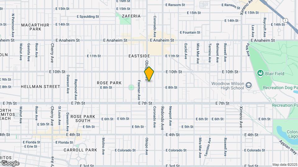816-822 Obispo Ave Mapa y Detalles de la Ubicación