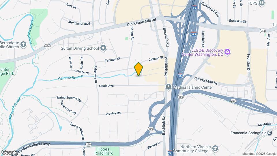 7096 Spring Garden Dr Map and Location Details
