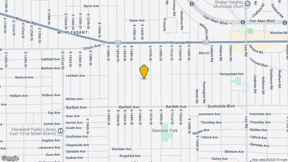 3645 E 146th St Map and Location Details