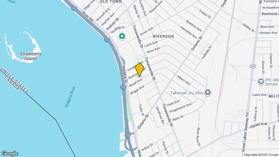 58 Royal Ave Map and Location Details