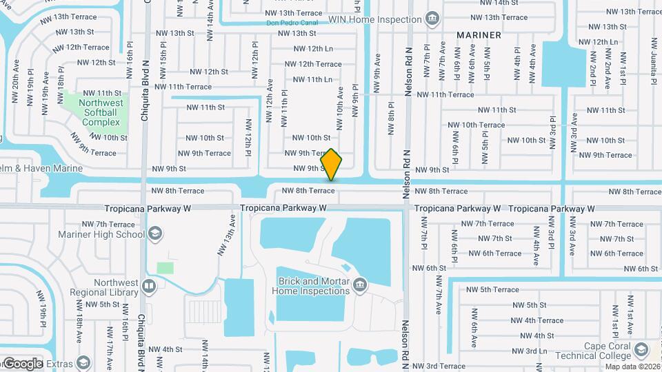 1007 NW 8th Terrace Map and Location Details