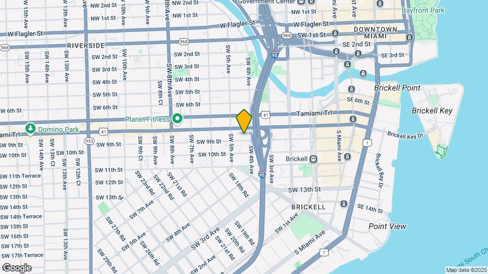 421 SW 9th St Map and Location Details