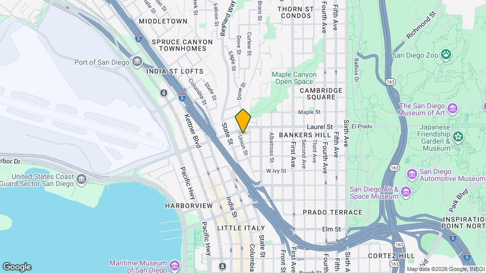 2443 Union St Map and Location Details