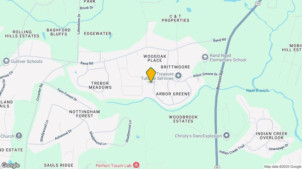900 Arbor Greene Dr Map and Location Details