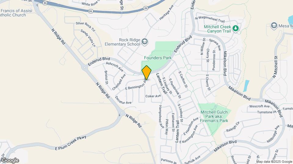 4620 E Bennington Ave Map and Location Details