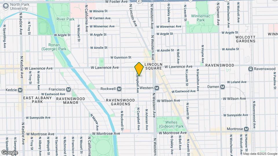 4721 N Campbell Ave Map and Location Details