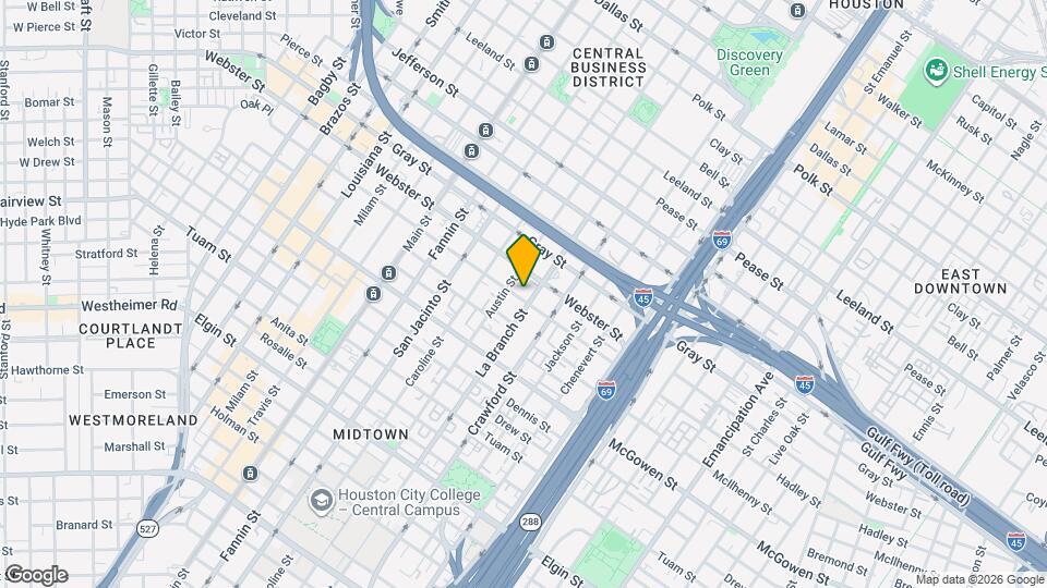 2256 La Branch St Mapa y Detalles de la Ubicación