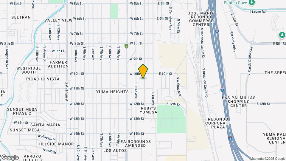 1022 S 2nd Ave, Unit A Map and Location Details