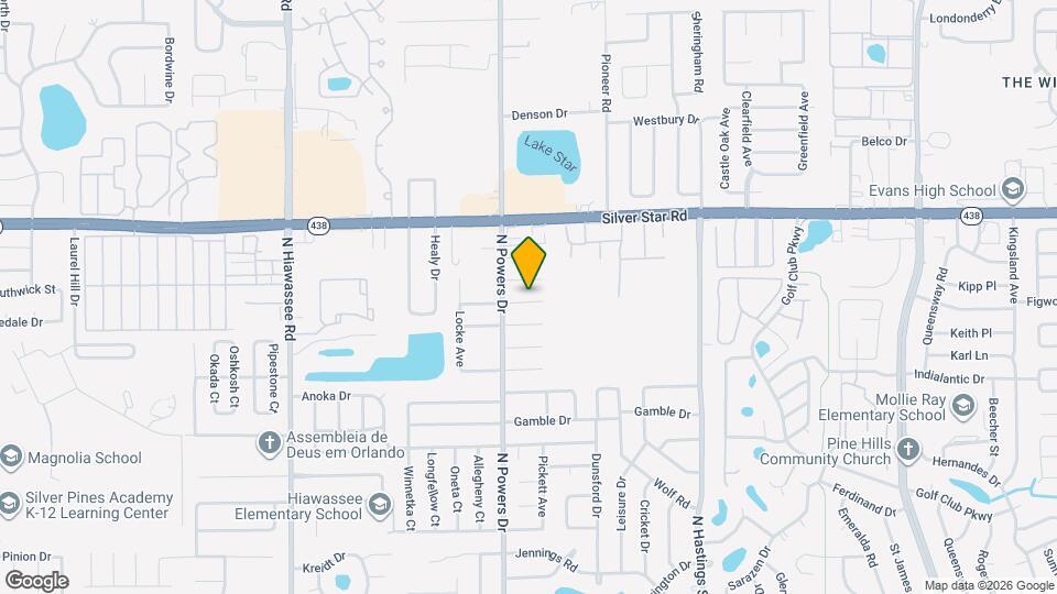 6119 Castlewood Ln Map and Location Details