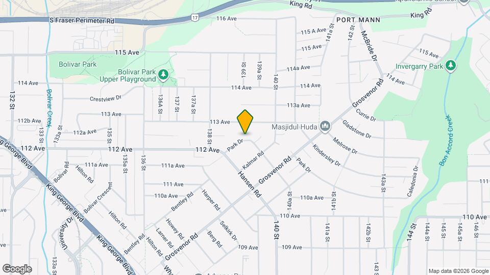 13909 Park Dr Map and Location Details