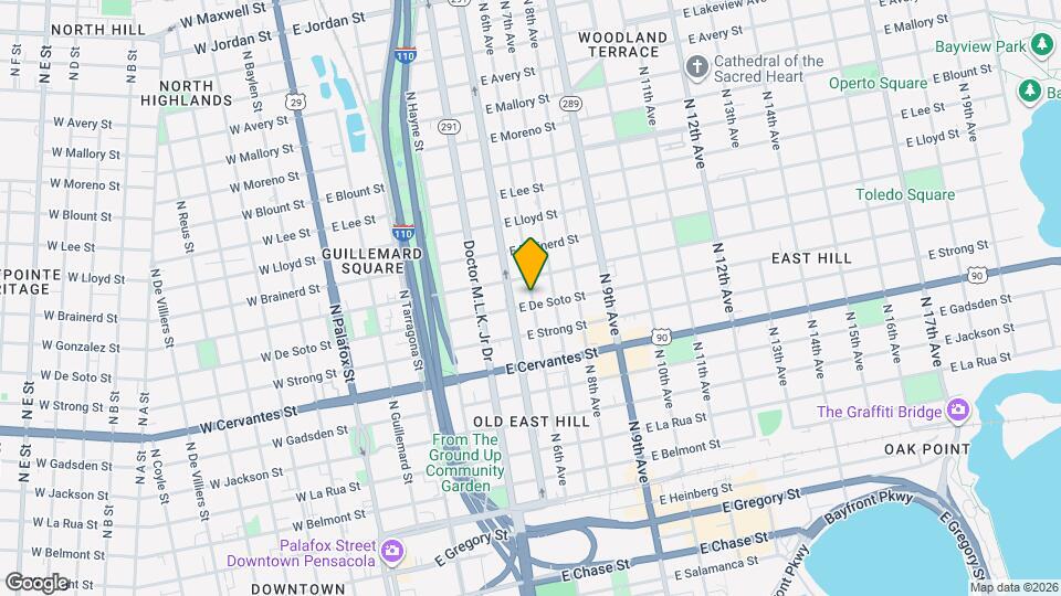 1005 N 6th Ave Map and Location Details