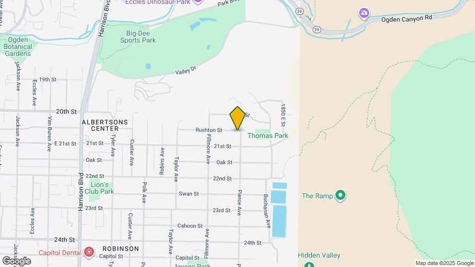 1687 Rushton St Map and Location Details