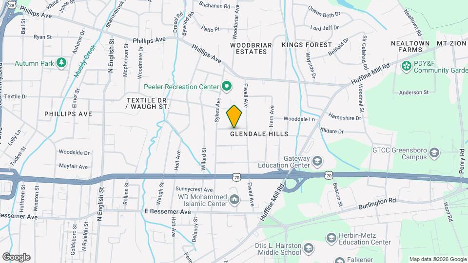 3806 Wooddale Ln Map and Location Details