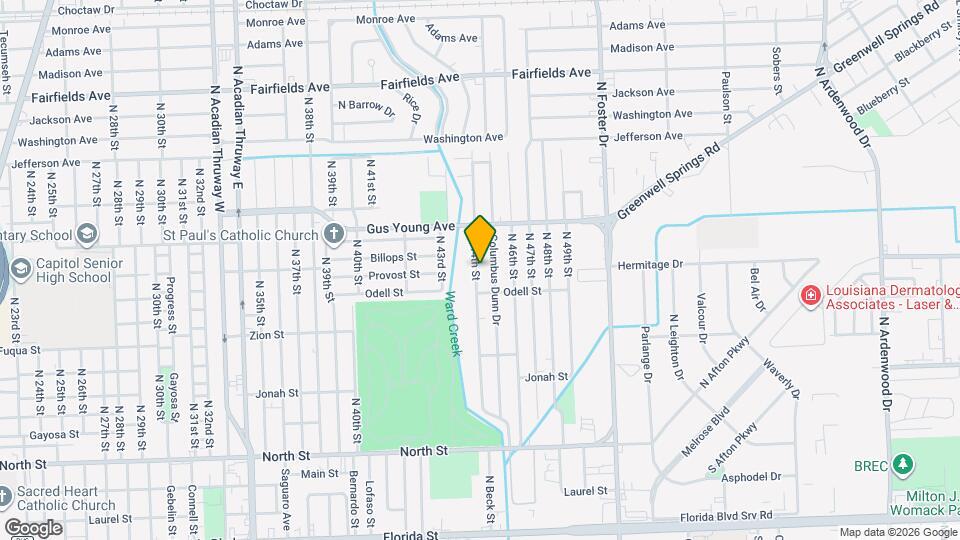 1308 N 44th St Map and Location Details