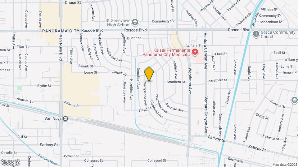 7949 Clearfield Ave Mapa y Detalles de la Ubicación