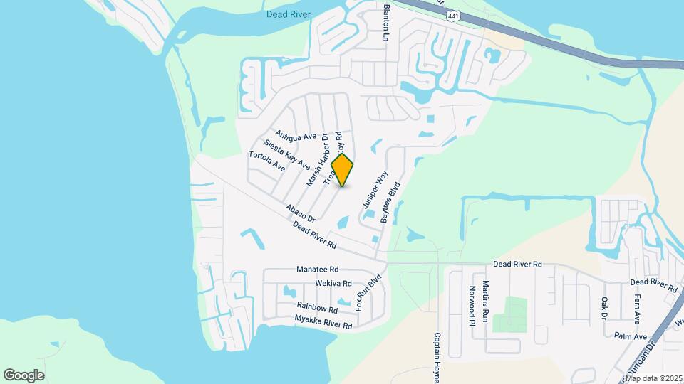 4893 Abaco Dr Map and Location Details