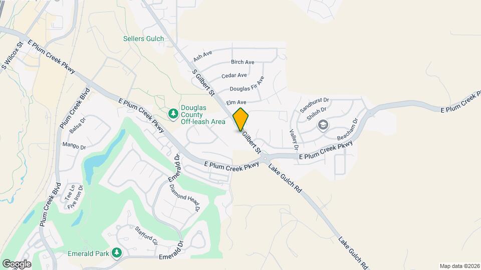 1195 S Gilbert St, Unit Seller Landing Map and Location Details