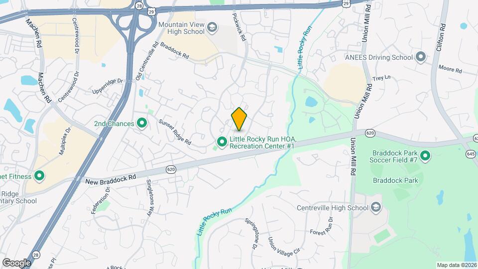 5913 Spruce Run Ct Map and Location Details