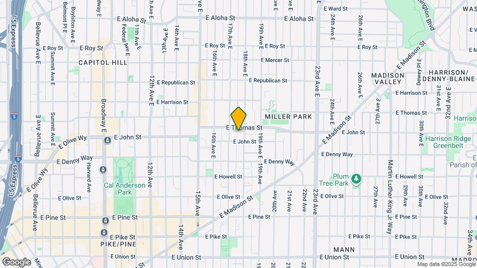 213 18th Ave E Map and Location Details