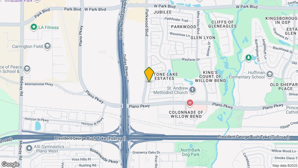 1417 Tree Farm Dr Mapa y Detalles de la Ubicación