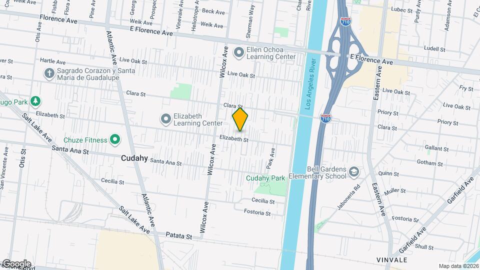 5123-5125 1/2 Elizabeth St Map and Location Details