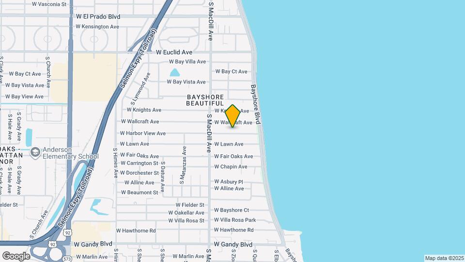 3003 W Harbor View Ave Map and Location Details