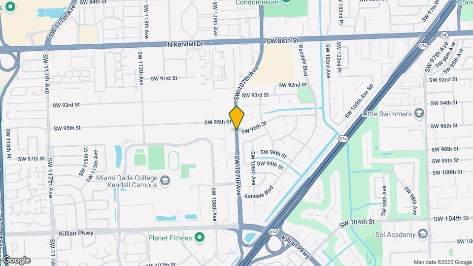 17141 SW 96th St Map and Location Details