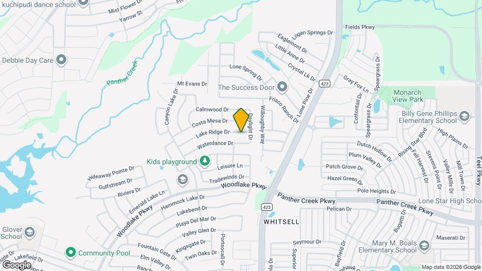 2712 Lake Ridge Dr Map and Location Details
