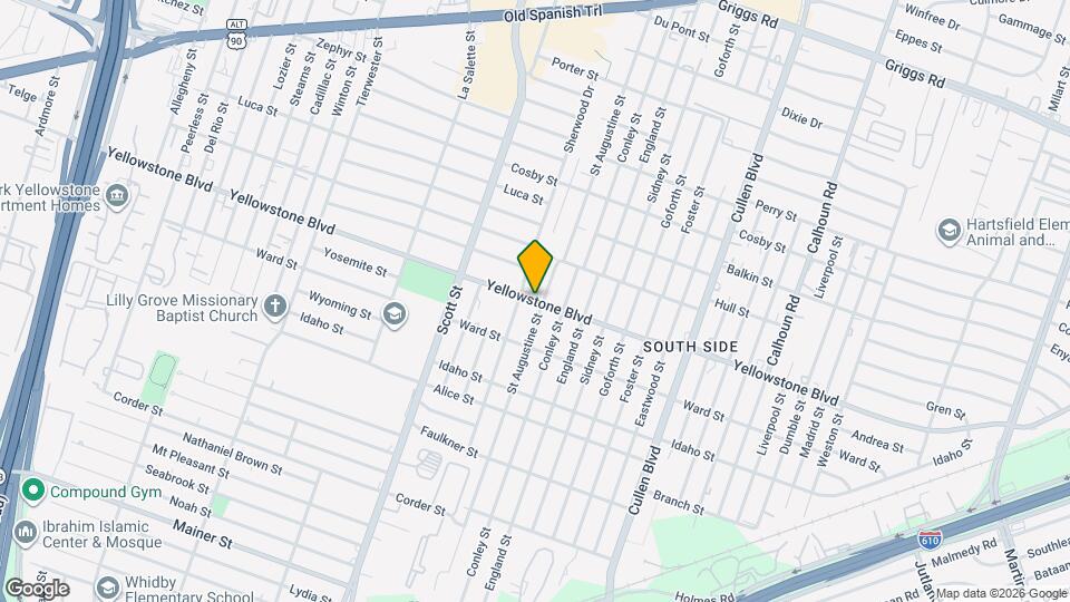 4012 Yellowstone Blvd Map and Location Details