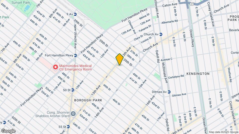 1319 41st St Map and Location Details