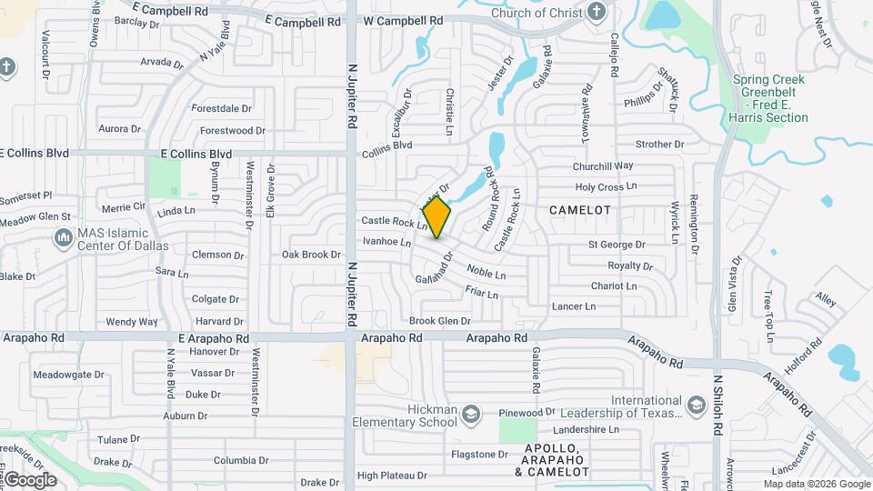 3309 Ivanhoe Ln Map and Location Details