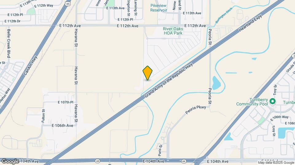 11060 River Oaks Ln Map and Location Details