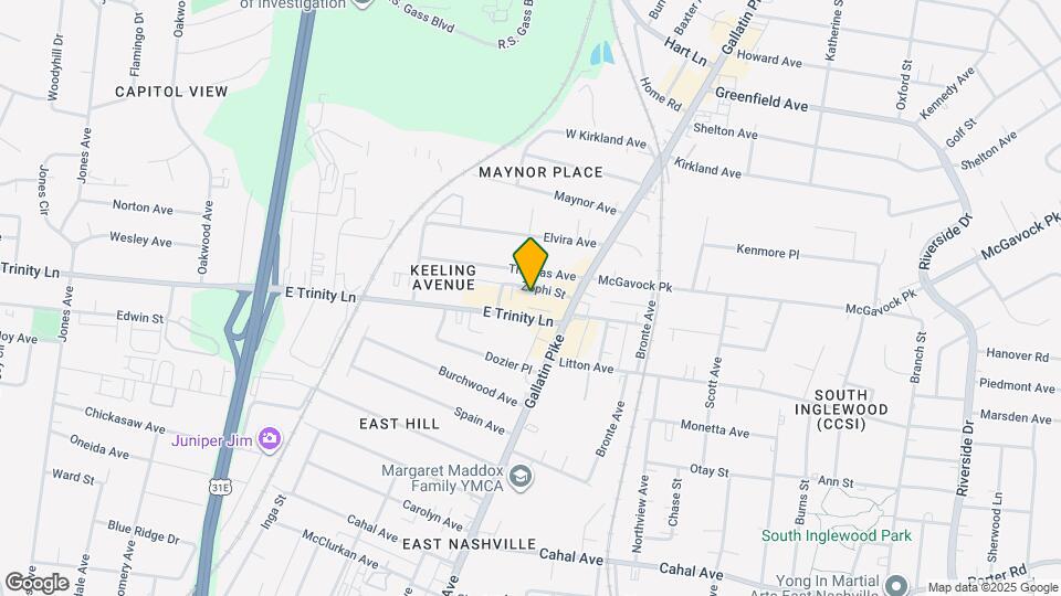 1072 Zophi St Map and Location Details